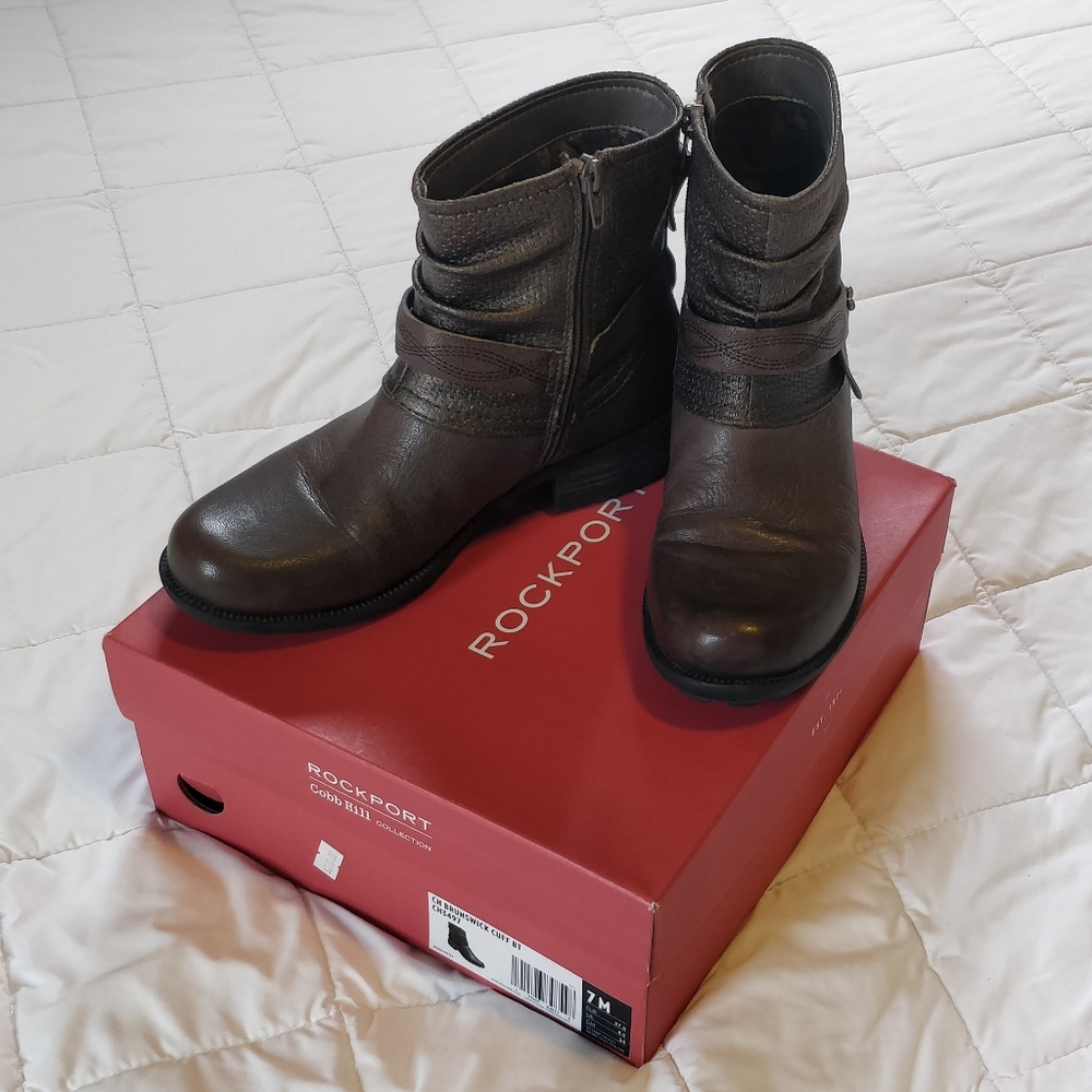 Rockport Cobb Hill Brunswick Cuff Boot 7M
